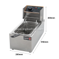 Single Cylinder Electric Fryer for Snack Bars